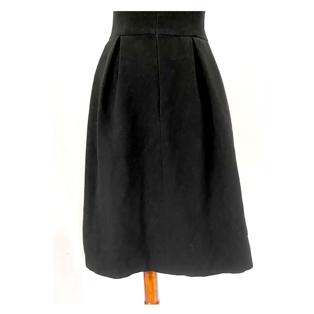 White House Black Market Stitched Fit-Flare Dress - Picture 8 of 9
